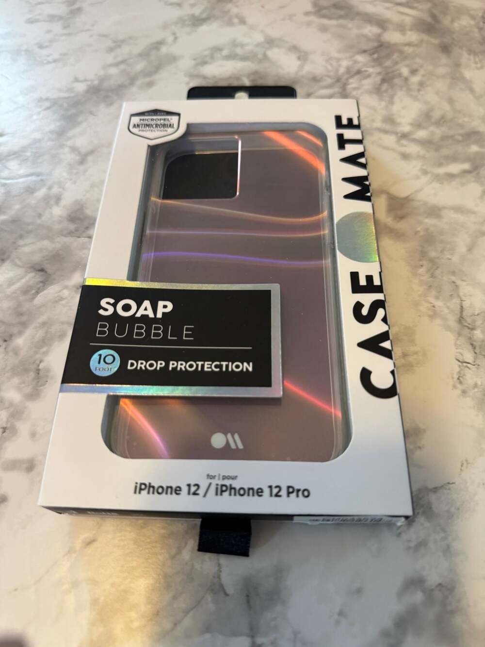 Case-Mate Soap Bubble Iridescent Case for iPhone 12 / 12 Pro